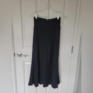 Black Maxi Long Skirt Small Size Preloved